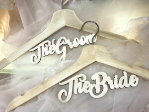 Customise Laser Cut Wedding Hangers